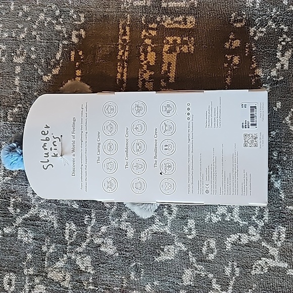 NEW Slumberkins Yeti Snuggler Plush Stuffed Animal Lovey Security Blanket - Picture 7 of 11